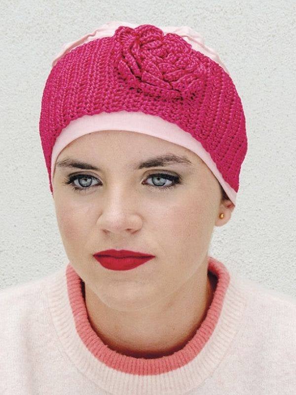Bandeau Vélia MMParis en dentelle, porté seul ou sur turban – accessoire chic et glamour pour l’hiver