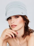 Jana Cap – casquette d'hiver douce, intérieur 85% bambou, style délicat