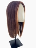 Volumateur Duo Topper Long Gisela Mayer 45 cm : effet naturel, tulle discret, 4 pinces, mélange Remy Hair et fibre thermorésista