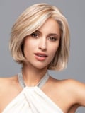 Volumateur Remy Mono Topper Short Gisela Mayer : topper en cheveux naturels Remy, base 15,5x17 cm, coiffable jusqu’à 160°C