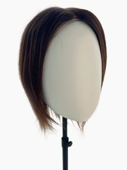 Remy Mono Topper Short — volumateur en cheveux naturels 100% Remy (15,5x17cm)