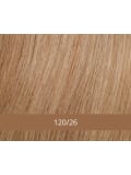 Volumateur Style 162 H Echthaar 30 cm en cheveux naturels lisses, base 12 x 12,5 cm, fixation par pinces et P.U.