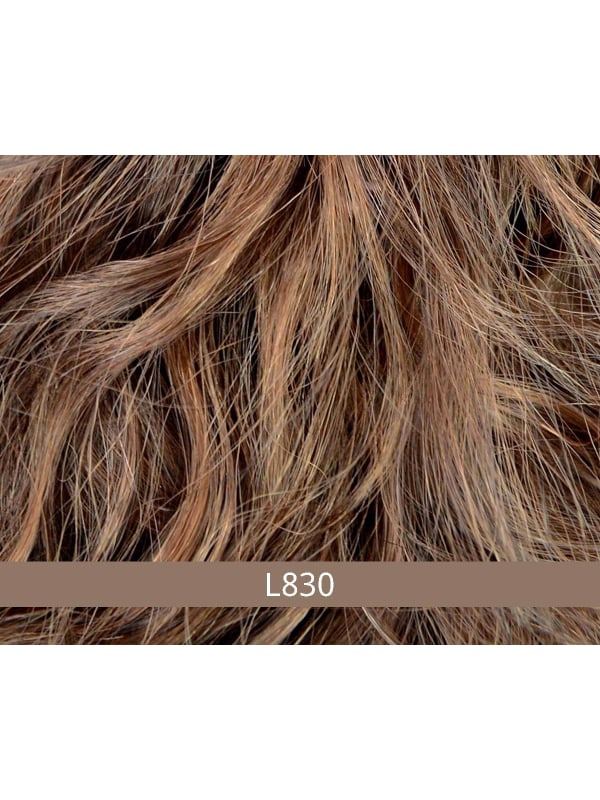 Pony 166 Long Echthaar : frange en cheveux naturels à clips, base 10×5 cm, longueur 15 à 30 cm, fini discret et naturel.