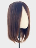 Volumateur Luxery Top Filler Lace : topper ondulé 100% Remy Hair 40 cm, base 18x19 cm mono-filament, fixation 4 pinces