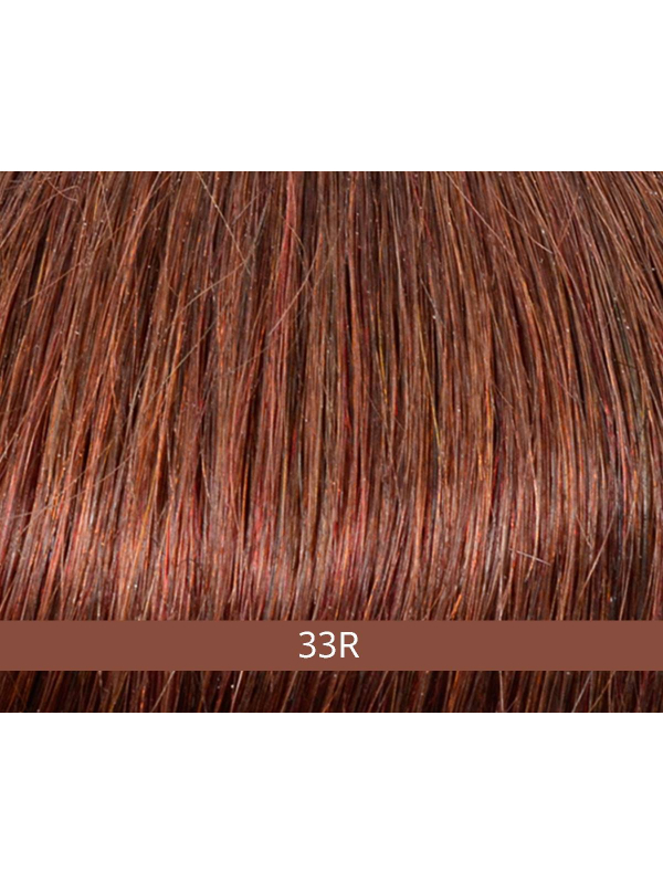 Volumateur 182 Light HH en cheveux naturels 40 cm, base 16x15 cm, fixation par pinces pour un volume naturel et discret