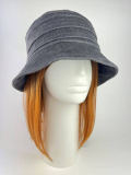 Chapeau Hat Alana - Gisela Mayer, coloris automnaux, 70% viscose 30% lin, doublure 100% viscose