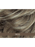 Volumateur Style 159 en fibre synthétique à 4 pinces, 15×12 cm, ondulé 8–10 cm pour un volume naturel et discret