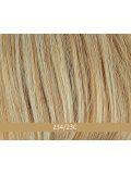Volumateur Solution A en monofilament 18,5x18,5 cm : effet cuir chevelu naturel, fibre synthétique, 3 pinces pour un maintien sé
