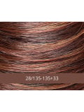 Perruque Magic Liza Gisela Mayer courte avec frange effilée, fibre synthétique premium résistante à 160°C, effet naturel discret