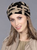 Turban Goga Ellen Wille : bonnet chimio à grand volume, motifs modernes, doux et confortable pour camoufler l’alopécie