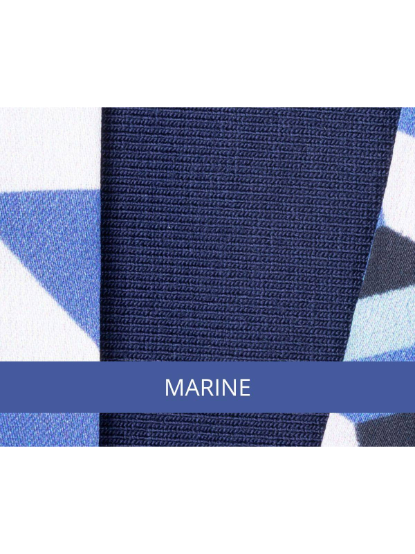 Turban chimio Una Ellen Wille en viscose, longs pans à nouer, coloris vifs