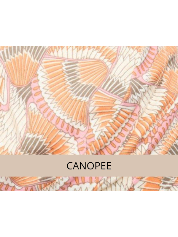 Turban Hindi Bambou Christine Headwear en viscose de bambou Caretech®, bonnet élégant et confortable pour alopécie ou chimio.