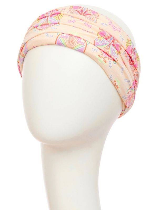 Turban Duo Karma Bambou — turban et bandeau amovible en bambou-viscose, élégant et doux