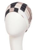 Bonnet turban Zen Lin Christine Headwear en lin naturel, léger et respirant, idéal en cas d’alopécie ou traitements.