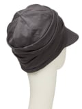 Casquette chimio Drapée Soft Line Sun Christine Headwear : drapé volume, visière, UPF50+ et technologie 37.5® pour cuir chevelu 