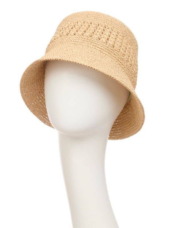 Chapeau solaire Saint Raphaël en raphia, doublure coton — élégant et protecteur