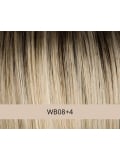 Perruque Florida Gisela Mayer mi-longue dégradée en fibre synthétique, rendu naturel et discret