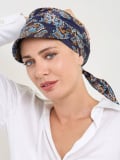 Casquette chimio Vincennes NJ Création, légère et souple, style féminin pour l’été et camoufler l’alopécie