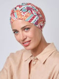 Turban Voltaire NJ Création, à enfiler, jeu de plis pour volume naturel, disponible en plusieurs coloris et matières