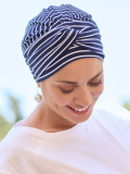 Turban Voltaire NJ Création, à enfiler, jeu de plis pour volume naturel, disponible en plusieurs coloris et matières