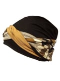Set Nele — turban 2 en 1 Gisela Mayer : bonnet et bandeau, 95% bambou, doux et extensible