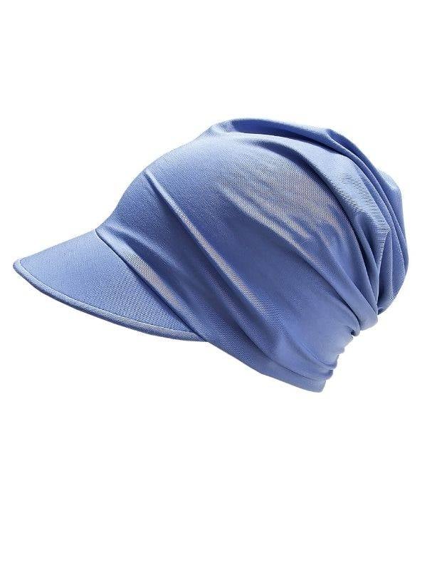 Casquette Gemma Sun Gisela Mayer en bambou, visière anti-UV, idéale en chimio ou alopécie : douce, respirante et confortable.