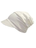 Casquette Gemma Sun Gisela Mayer en bambou, visière anti-UV, idéale en chimio ou alopécie : douce, respirante et confortable.