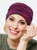 Turban Ella Gisela Mayer en bambou : couvre-chef médical doux, respirant et discret pour chimio, alopécie ou pelade.