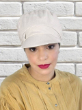 Casquette Gavroche MMParis en coton, élégante et confortable, idéale pour se protéger du soleil et du froid.