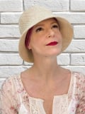 Chapeau Marie MM Paris 90% papier : léger, couleurs vives, parfait pour la saison printemps-été