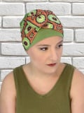 Bandeau Rosalie MM Paris en acrylique, gros nœud pour ajouter du volume et du style à un turban classique