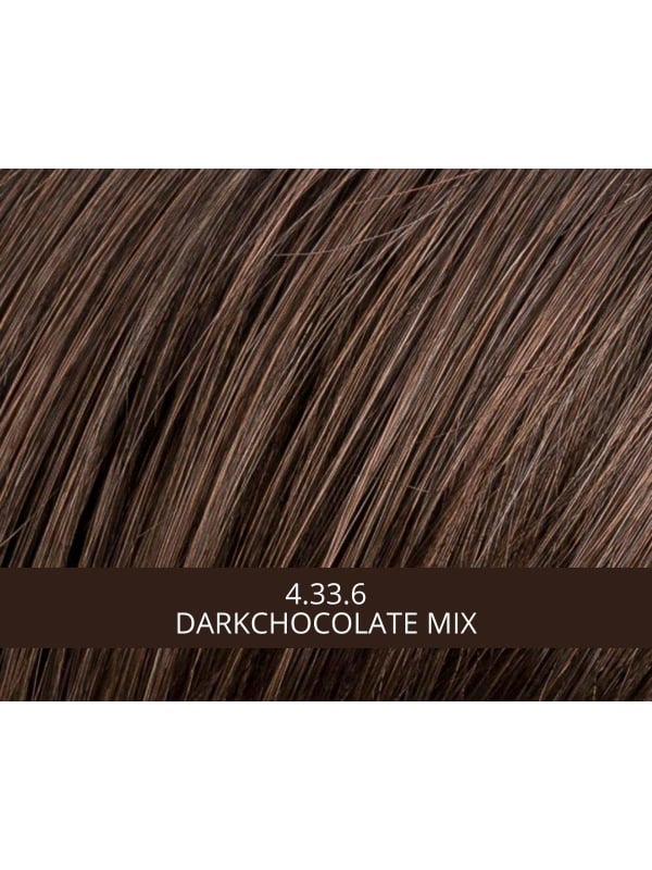 Perruque Easy Mono Part Ellen Wille Perucci, coupe courte effilée avec bordure frontale invisible, effet naturel et discret.