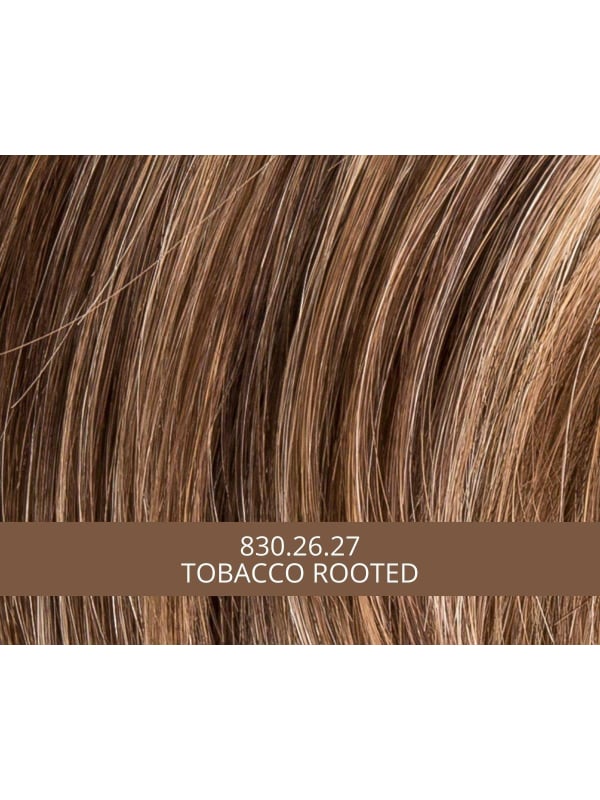 Perruque Easy Mono Part Ellen Wille Perucci, coupe courte effilée avec bordure frontale invisible, effet naturel et discret.