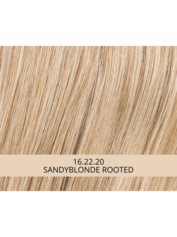 Perruque Energy Ellen Wille Perucci : longue, dégradée, effilée, frange, fibre synthétique heat 130° pour un effet naturel.