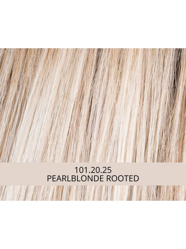 Perruque Flow Mono Part Ellen Wille : longue, bordure invisible, Cool Pads respirants, fibre synthétique coiffable 130°C