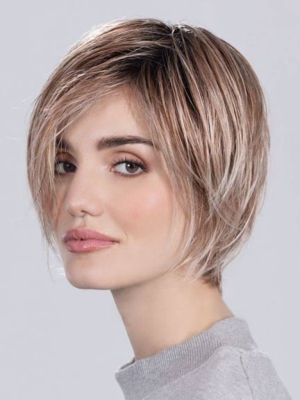 Perruque Java Ellen Wille : carré plongeant effilé, nuque subtile, bordure invisible