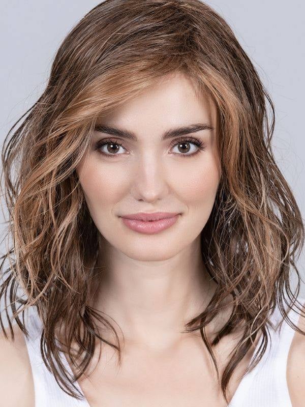 Perruque Tabu Ellen Wille Perucci — reflets multicolores, ondulations wavy, mini bordure invisible