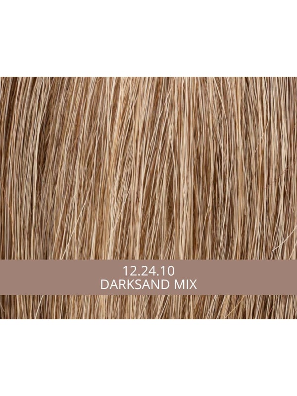 Emotion Small Deluxe - perruque cheveux naturels 100% Rémy, bonnet 52-54 cm