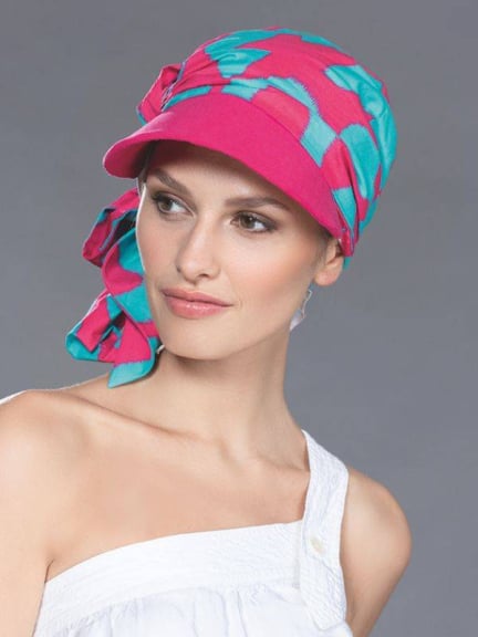 Casquette Capri Ellen Wille en coton avec bandeau nouable, disponible en plusieurs coloris pour le printemps-été.