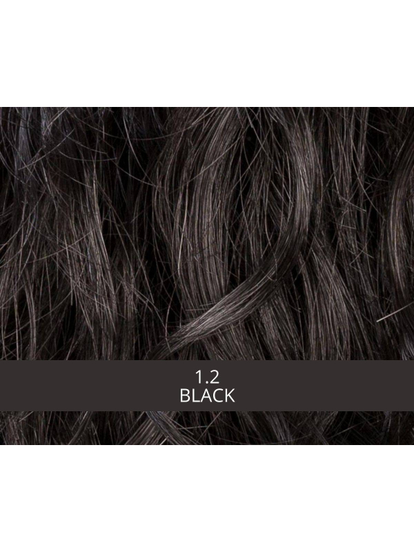 Queue de cheval Aqua Ellen Wille : extension lisse 45 cm avec clip, fibre synthétique résistante à la chaleur jusqu’à 130°C