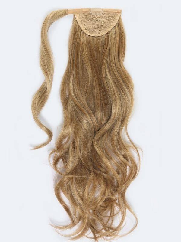 Queue de cheval Champagne Ellen Wille 50cm effet rooted mix, clip facile