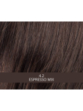 Queue de cheval Champagne Ellen Wille 50cm effet rooted mix, clip facile