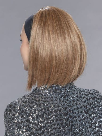 Semi-perruque Cidre Ellen Wille — bandeau noir stretch, coupe carrée courte, fibres résistantes (≤130°C)