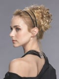 Chouchou élastique bouclé Gin 8-15 cm : volume naturel, pose rapide et maintien confortable pour un look glamour.