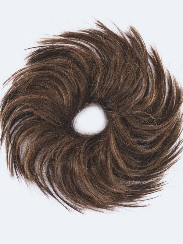 Chouchou élastique Grog Ellen Wille 9-12 cm, effet décoiffé sauvage chic, fibre synthétique
