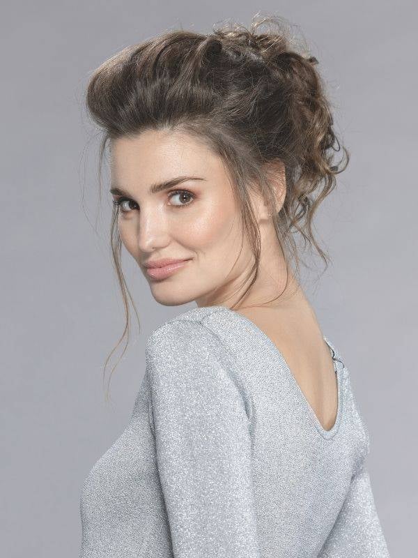 Chignon volumateur Sherry Ellen Wille à clips – base 5x10 cm, cheveux 10-14 cm, volume et boucles rapides
