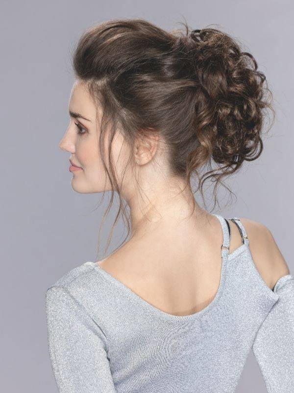 Chignon volumateur Sherry Ellen Wille à clips – base 5x10 cm, cheveux 10-14 cm, volume et boucles rapides