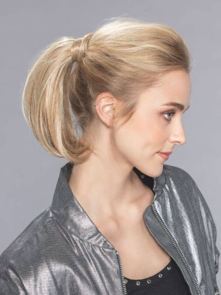 Queue de cheval Tonic Ellen Wille 30 cm, extension clip en fibre resistant a la chaleur