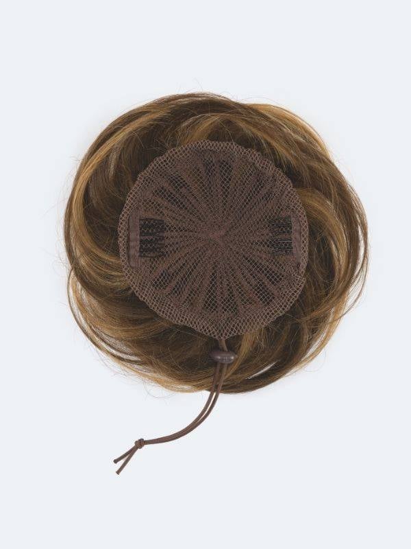 Chignon postiche Cassis Ellen Wille : base 13 cm, cheveux 10-12 cm, fibre synthétique thermo résistante à la chaleur