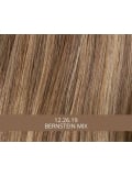Chignon postiche Cassis Ellen Wille : base 13 cm, cheveux 10-12 cm, fibre synthétique thermo résistante à la chaleur